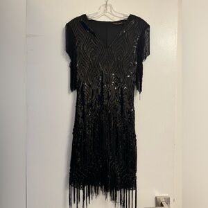 Flapper style dress, size small